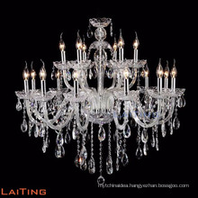China factory big size murano glass chandelier lighting for wedding decoration 81045